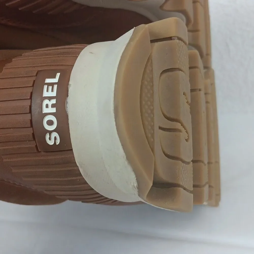 Sorel Velvet Tan Women's Kinetic Conquest Winter Waterproof Boots Size 10 - Picture 9 of 14